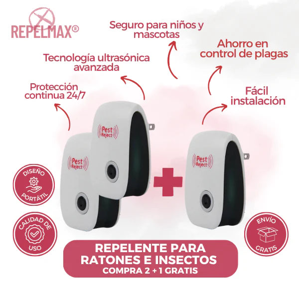 REPELENTE ULTRASONIDO 2025